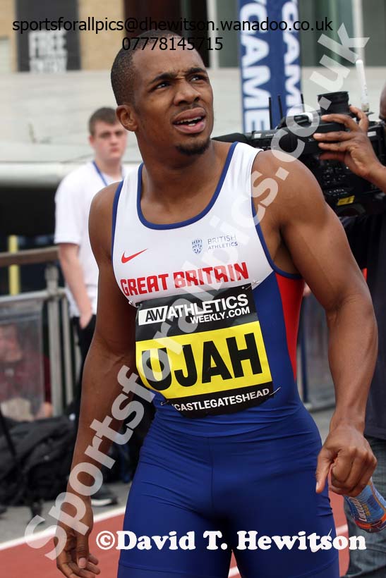 Mens 100 metres, The Great North CityGames. Photos: David T. Hewitson/Sports for All Pics